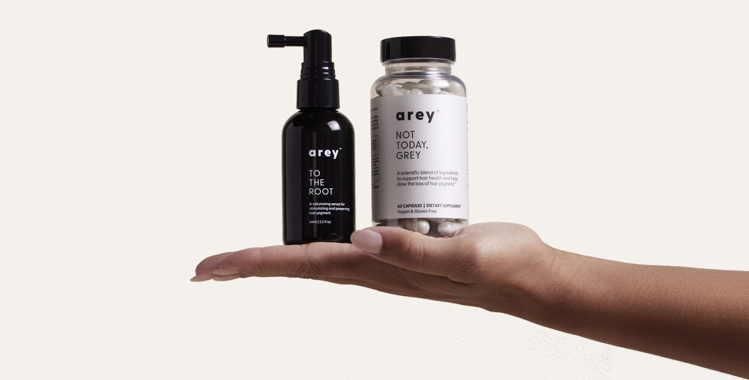The System product shot with hand