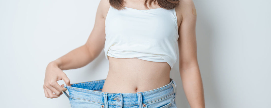 Women wearing larger pants