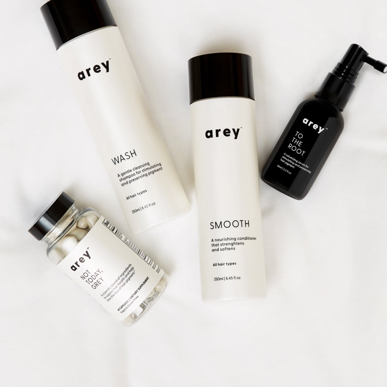 group of products includes Not Today, Grey, Wash, Smooth, To The Root®