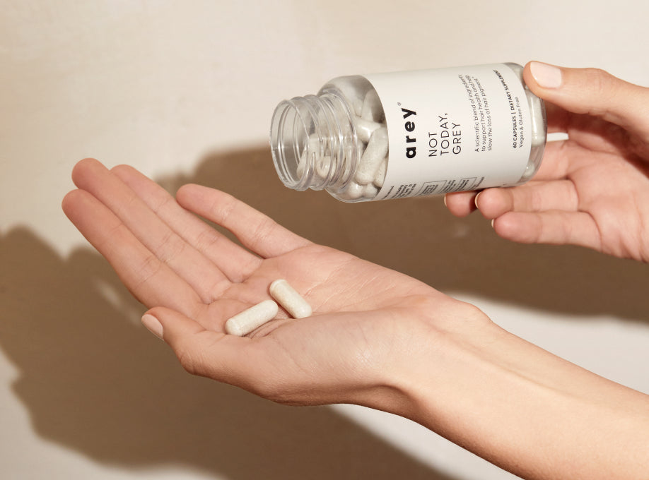 How to use Not Today, Grey™ supplement