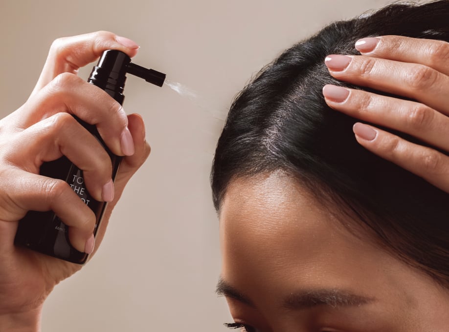 How to apply To The Root scalp serum