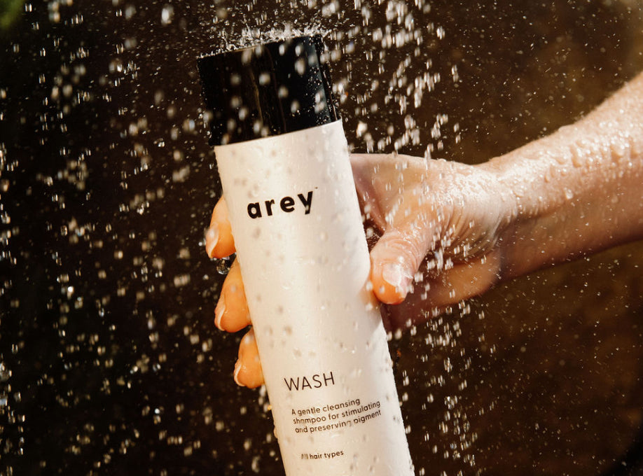 How to apply Arey Wash shampoo